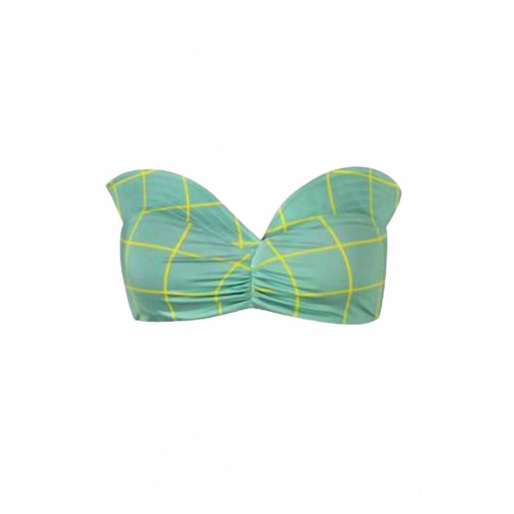 NEW JUAN DE DIOS women's victoria top in army / green squares